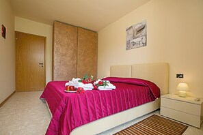 Familie appartement, meerdere slaapkamers (Casa Kristall Lago) | 1 slaapkamer, wifi, beddengoed