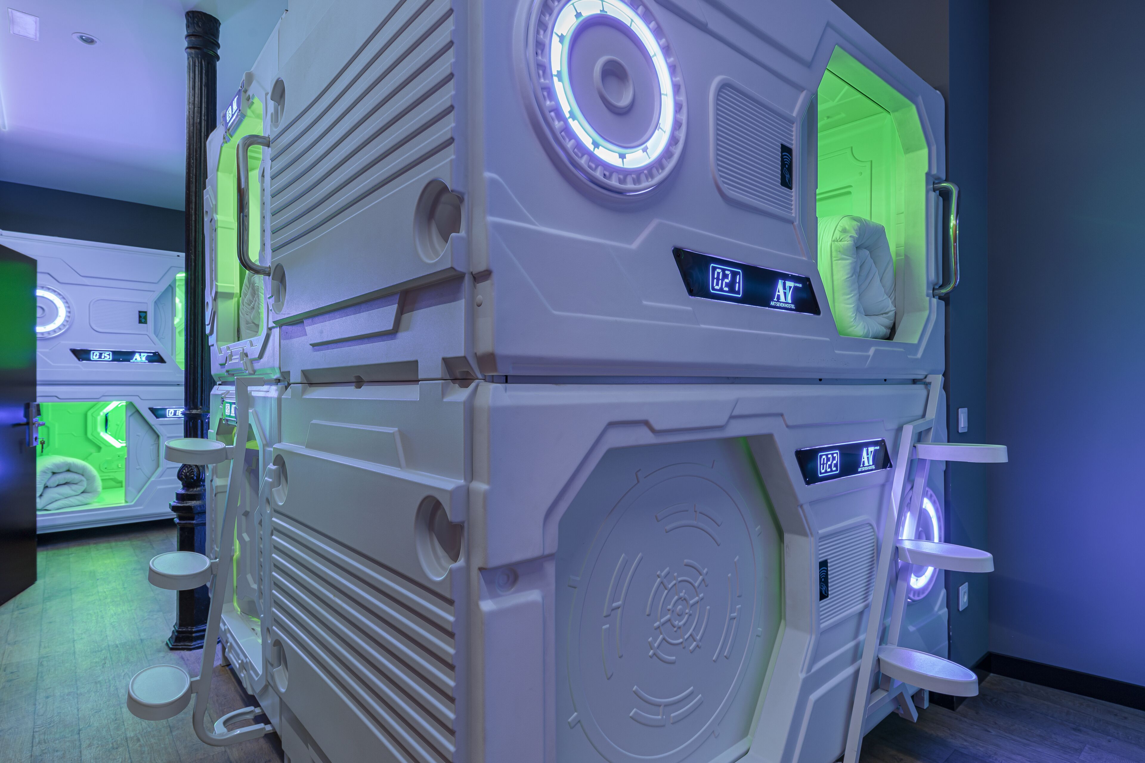 Photo - Art Seven Hostel Capsules