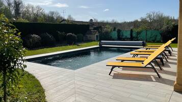 Una piscina climatizada