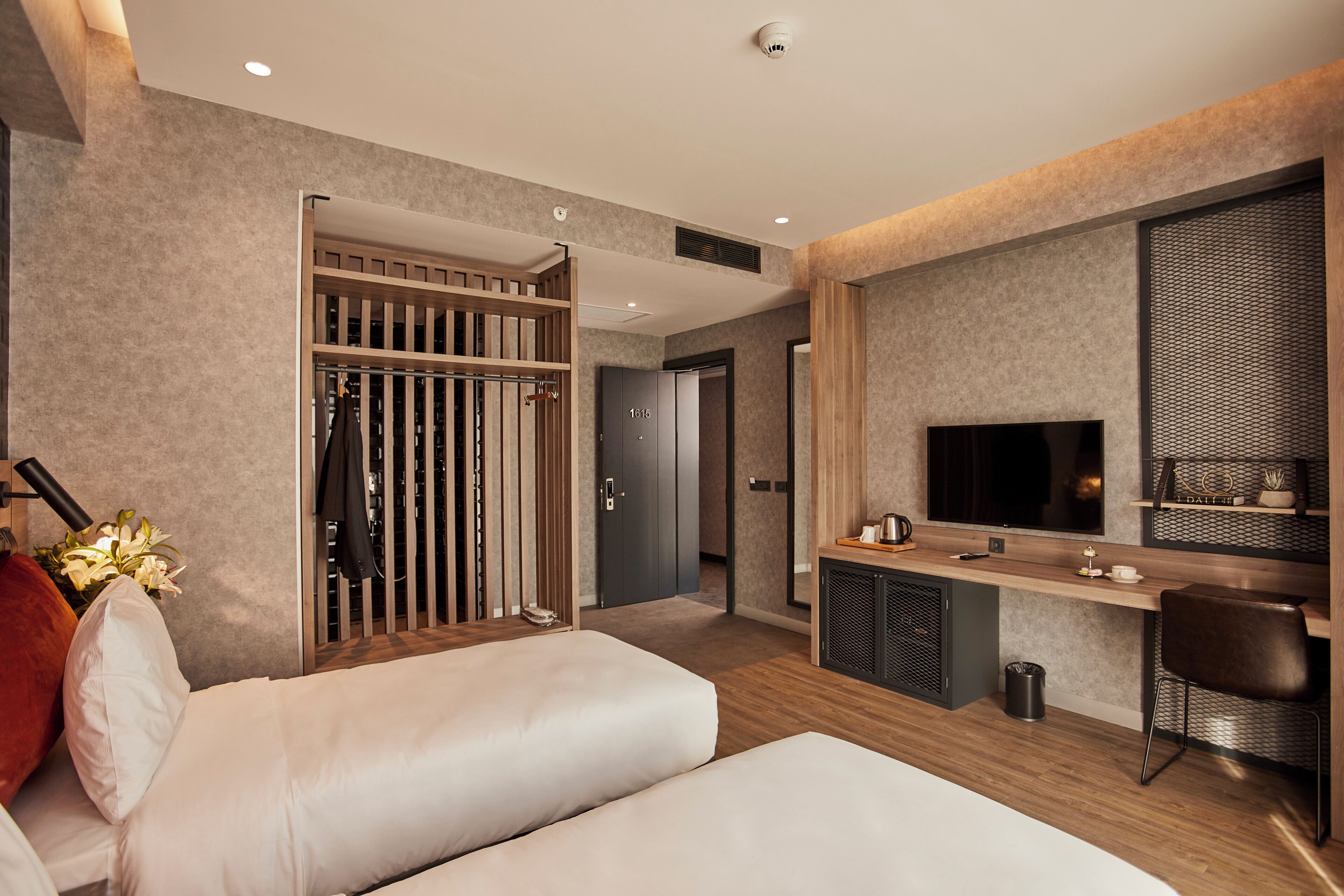 Biancheria da letto di alta qualità, minibar, una cassaforte in camera