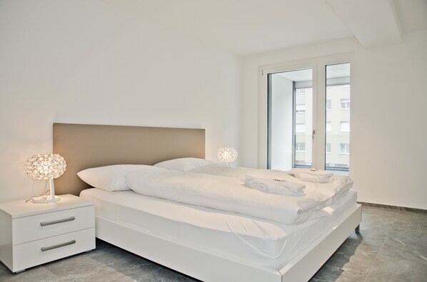 2 chambres, rideaux occultants, fer et planche à repasser, Wi-Fi gratuit