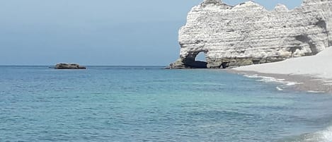 靠近海滩