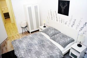 1 chambre, Wi-Fi, draps fournis