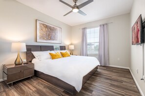 3 quartos, ferros/tábuas de passar roupa, berço de viagem, Wi-Fi