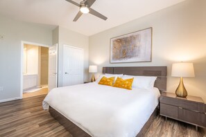 3 bedrooms, iron/ironing board, travel cot, WiFi