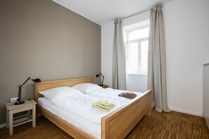 Appartement familial (Kontor West) | Literie hypoallergénique, décor unique, ameublement unique