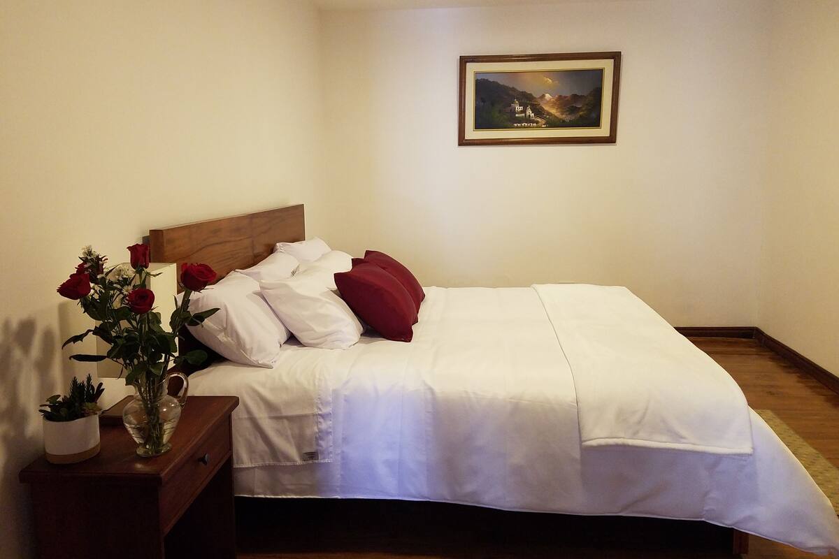 Hypo-allergenic bedding, free WiFi