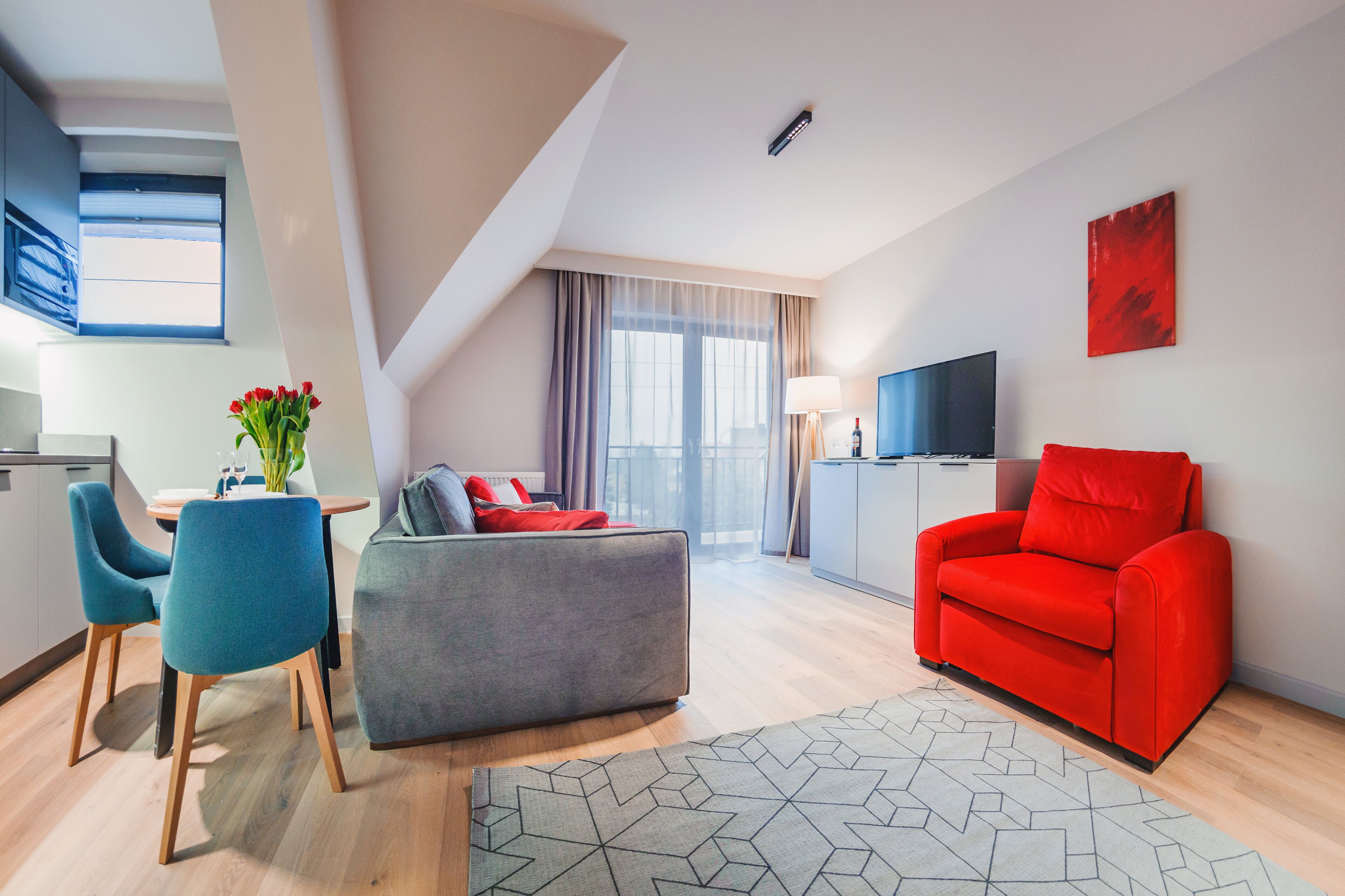 Studio (A24) | Oppholdsrom | Flatskjerm-TV