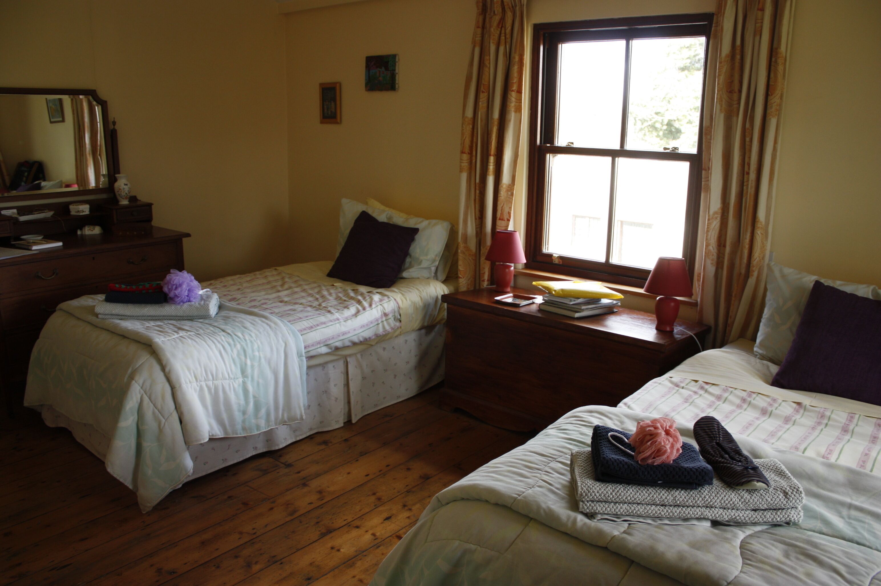 Standard Twin Room, Garden View | Iron/ironing board, free WiFi, bed sheets
