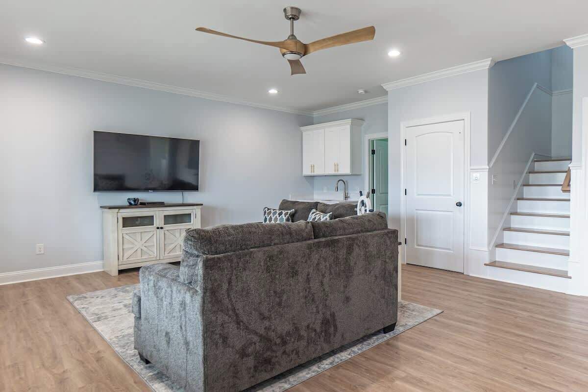 TV connectée, cheminée