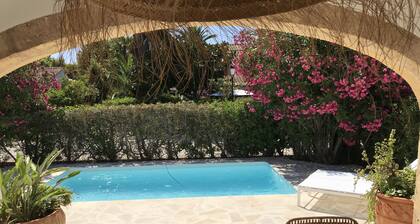 Villa "Le Verger de Cofitsa 62" 500 meters from the beach, private pool
