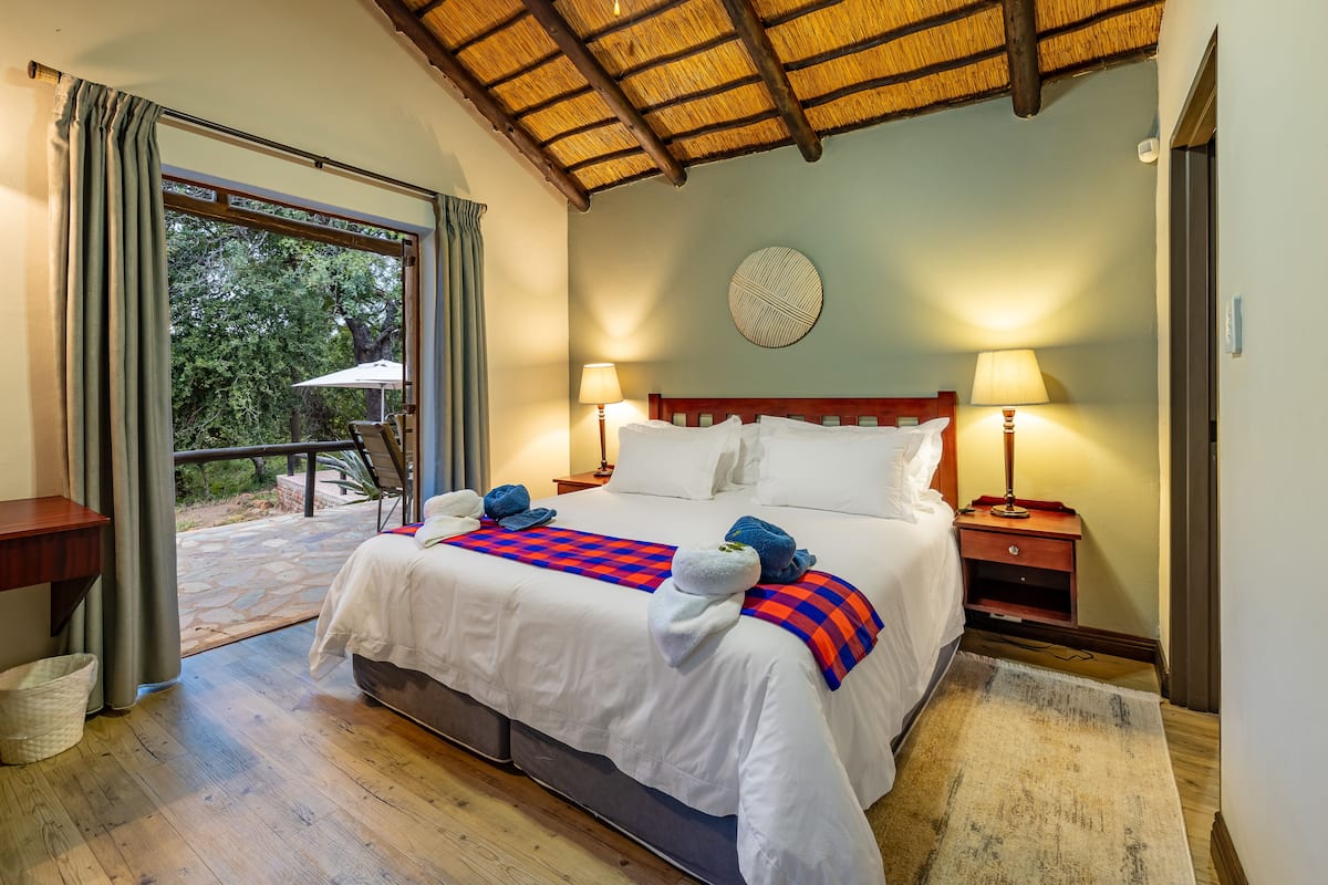 Biệt thự (6 Sleepers) | 1 phòng ngủ, bộ đồ giường cao cấp, nệm có lớp đệm bông, minibar