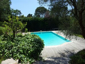 Udendørs pool, opvarmet pool