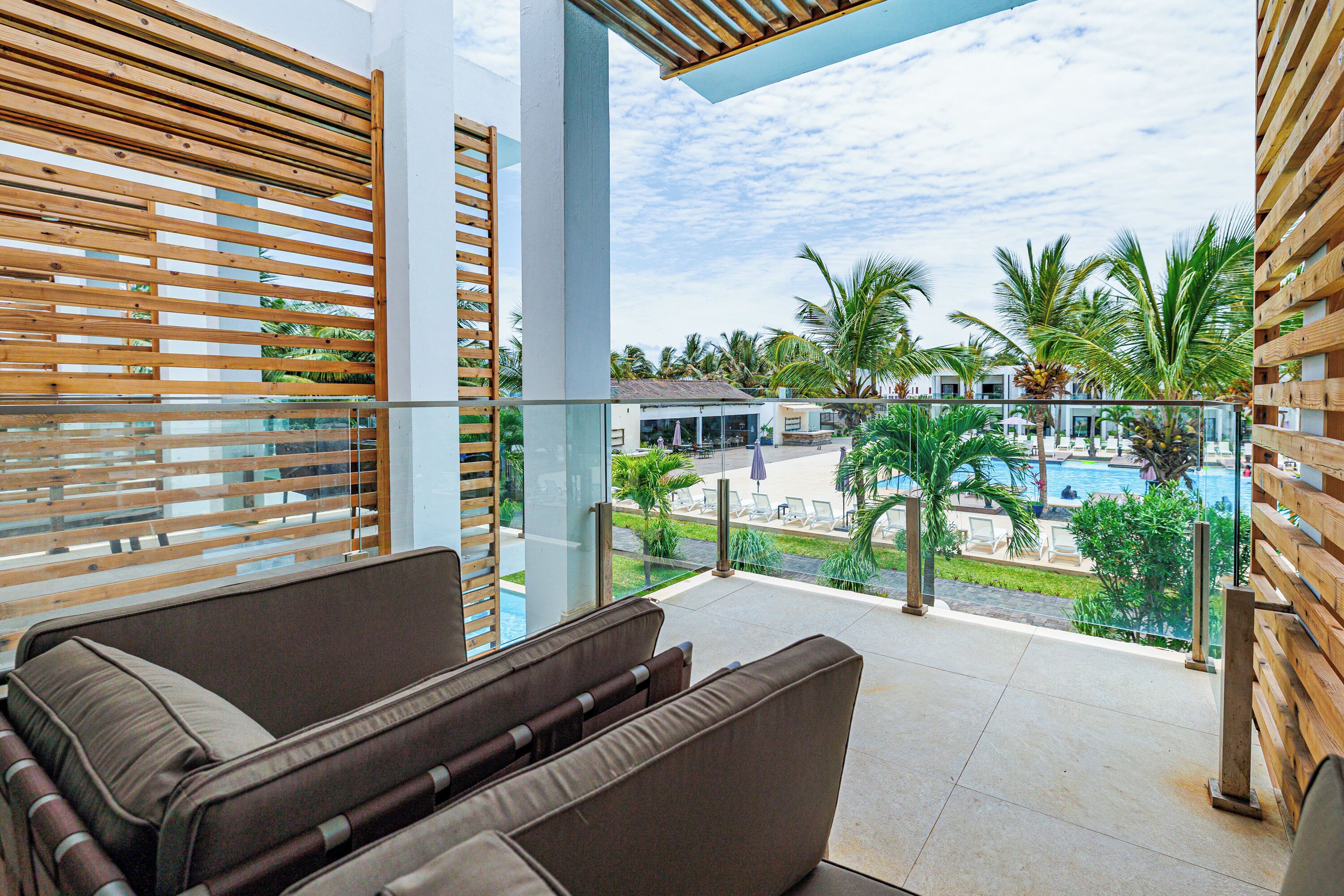 Habitación Premium, vista a la alberca | Terraza o patio