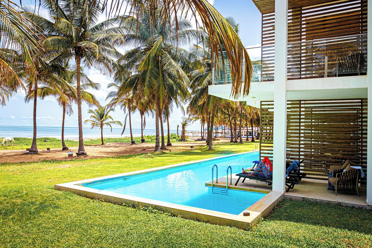 Camera Premium, piscina privata, vista oceano | Biancheria in cotone egiziano, biancheria da letto di alta qualità