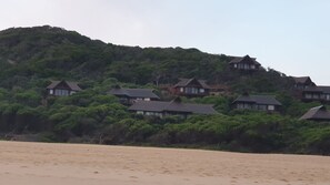 Majoituspaikan julkisivu