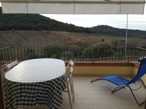 affaccio sulla maremma