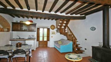 Cheminée, livres, chaßne hi-fi