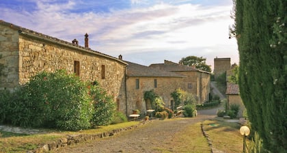 Haus in einem typischen Dorf im Herzen des Chianti