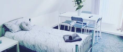 Family Apartment | 1 bedroom, laptop workspace, iron/ironing board, free WiFi