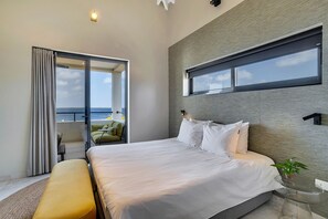 Penthouse, 3 Bedrooms, Sea View | Premium bedding, in-room safe, individually decorated
