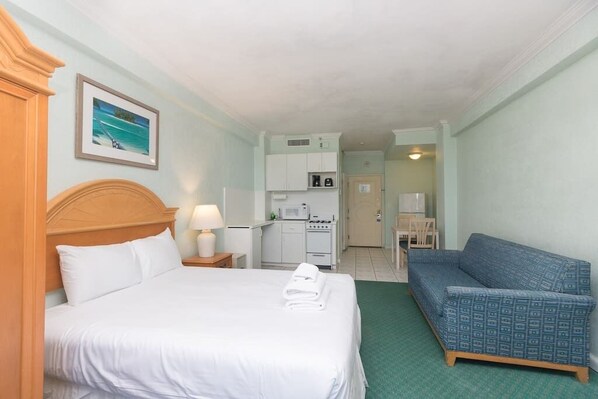 Departamento (1 Bedroom) | 1 habitación, wifi y ropa de cama 