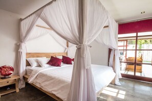 3 habitaciones, acceso a internet y ropa de cama 