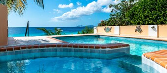 Oceanfront Villa, Direct Ocean Access, Private Pool