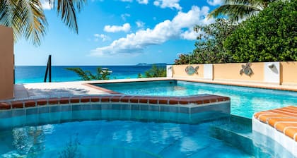 Oceanfront Villa, Direct Ocean Access, Private Pool