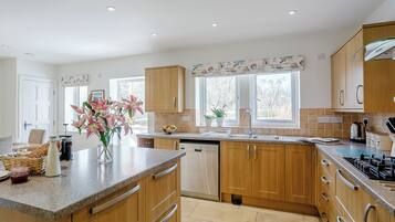 Dishwasher, high chair, freezer