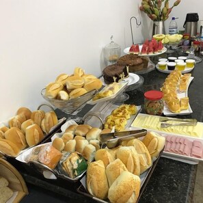 Free daily full breakfast