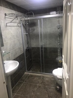 Apartment, 1 Bedroom | Bathroom | Shower, hair dryer, towels - Imperial Apart (Marmaris)