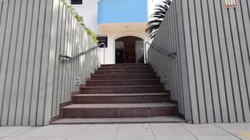 Façade de l’hébergement