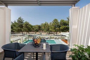 Vue depuis le balcon