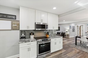 Fridge, microwave, oven, dishwasher - 78 South Sea Pines Dr ~ Beautiful Home, Walk to the Beach! (Hilton Head Island)