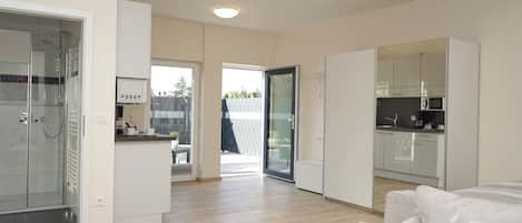 Premium bedding, individually decorated, individually furnished, desk