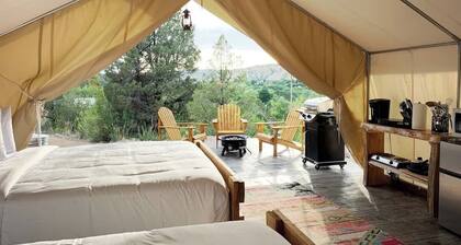 Glamping Tent #8 with AC, Heat, and Private Bath