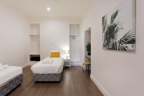 2 bedrooms, iron/ironing board, travel cot, WiFi