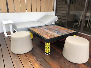 Terrace/patio - Tara Tahiti Lodge (Pirae)