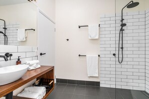 Shower, hair dryer