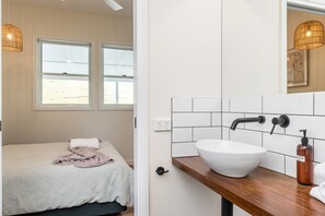 Shower, hair dryer