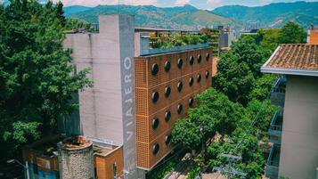 Fassade der Unterkunft