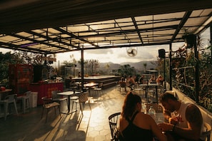 Terrasse sur le toit