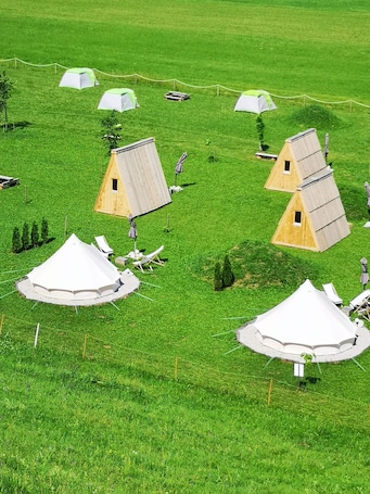 Aerial view. Camping Garden Park