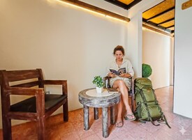 COMPARTIDA MUJERES | Een strijkplank/strijkijzer, gratis wifi