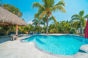 Outdoor pool, a heated pool - Luxury Water Front Villa! (Pompano Beach)