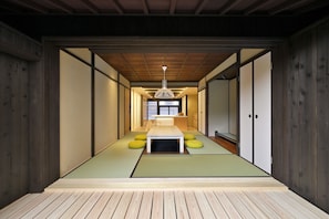 行政独立别墅, 2 间卧室, 厨房, 花园 (Kyo no Ondokoro MARUTAMACHI) | 1 多间卧室、高档床上用品、羽绒被、加厚床垫