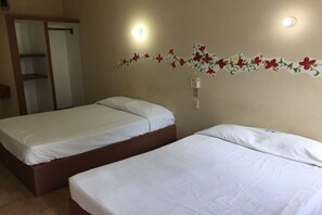 Free WiFi, bed sheets
