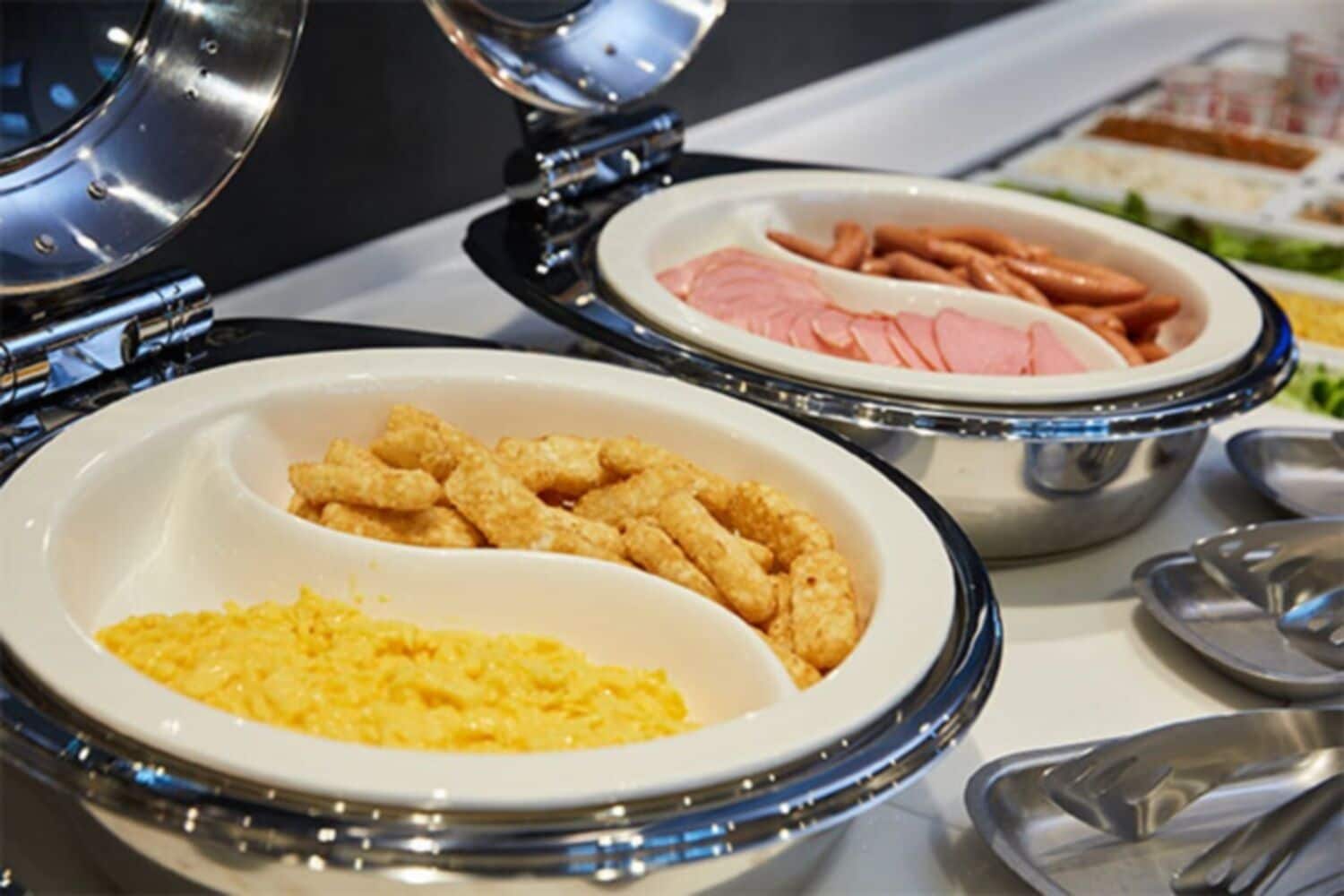 吃到飽自助式早餐