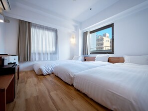 Cozy Triple | In-room safe, blackout curtains, free WiFi, bed sheets - EN HOTEL Kyoto (Kyoto)